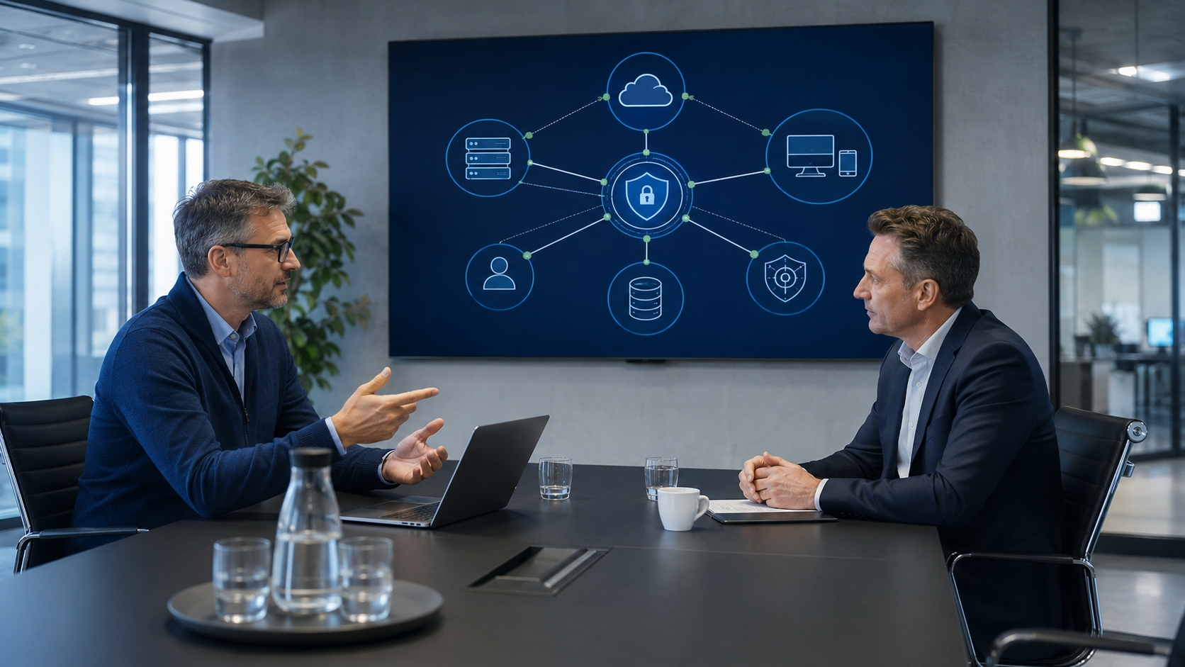 IT-Security-Beratung: gemeinsam zu einer sicheren, mehrschichtigen IT-Architektur