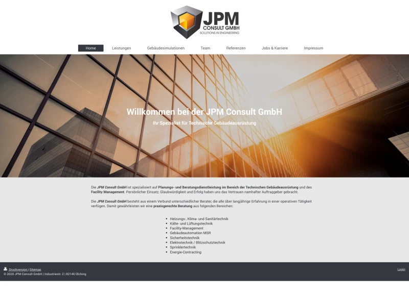 Active Directory und Standortanbindung für JPM Consult